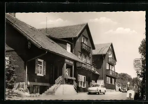 AK Bischofsheim i. Rhön, Berggasthof und Pension Rhönhäuschen