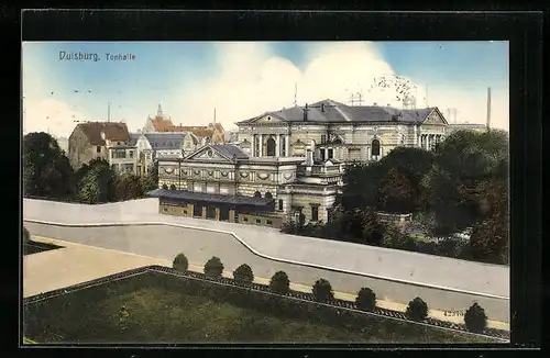 AK Duisburg, Blick auf die Tonhalle