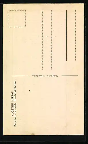 AK Kloster Hirsau, Brunnen am Eulenturm, vormals Klosterkirchturm