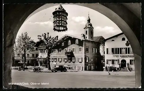 AK Miesbach /Obb, Oberer Markt