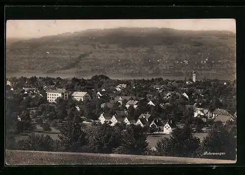 AK Fahrwangen, Ortsansicht mit Umgebung