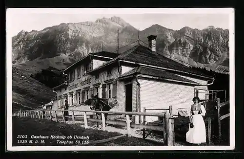AK Urnäsch, Gasthaus Hochalp