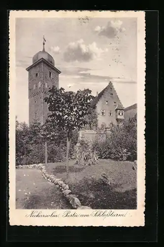 AK Neckarsulm, Partie am Schlossturm