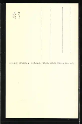 AK Hechingen, Obertorplatz mit Stiftskirche