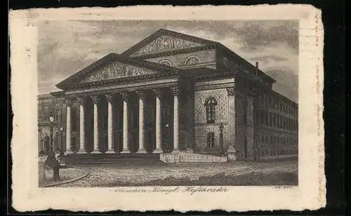 AK München, Königl. Hoftheater