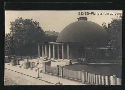 AK Jena, Ansicht vom Zeiss-Planetarium