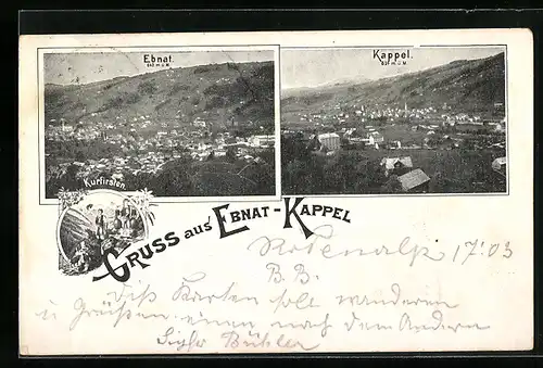 AK Ebnat-Kappel, Totale mit Kurfirsten