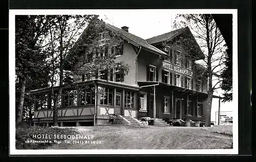 AK Küssnacht a. Rigi, Hotel Seebodenalp