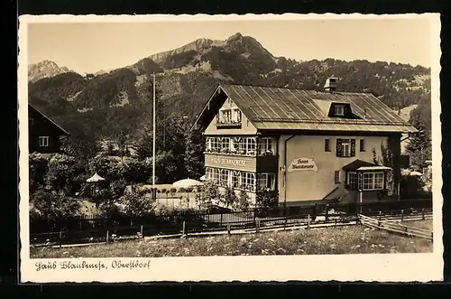 AK Oberstdorf, Hotel Haus Blankenese