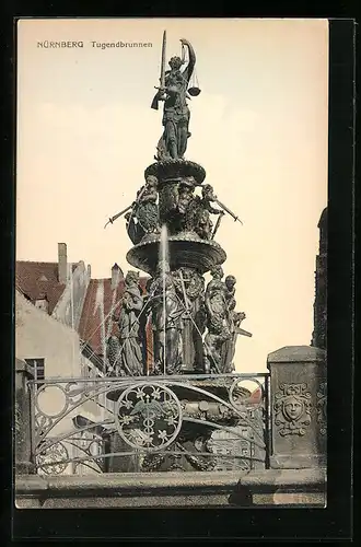 AK Nürnberg, Tugendbrunnen