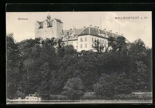 AK Ballenstedt a. H., Das Schloss