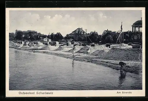 AK Ostseebad Scharbeutz, Am Strande