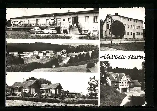 AK Allrode, Hermann-Duncker-Heim, Sanatorium, Luppbodemühle