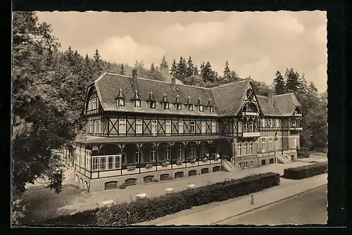 AK Alexisbad /Harz, Ferienheim des VEB Schwermaschinenbau Ernst Thälmann Magdeburg