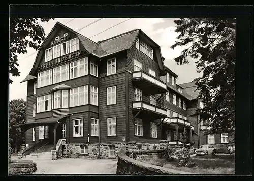 AK Oberhof /Thür. Wald, Konsum-Erholungsheim