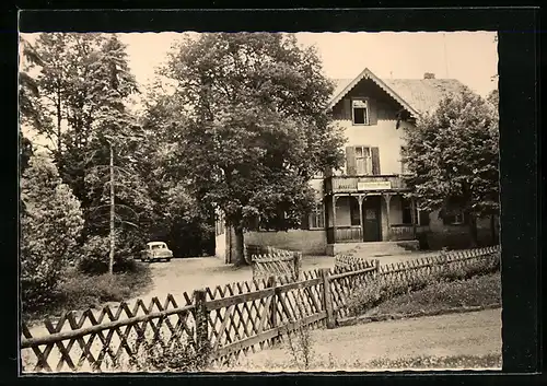 AK Bad Salzungen /Thür., Waldgaststätte Grundhof