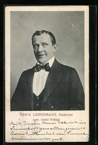 AK Herm. Liebermann, Humorist
