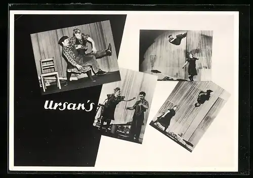 AK Komiker-Duo Ursan`s in einigen ihrer Nummern