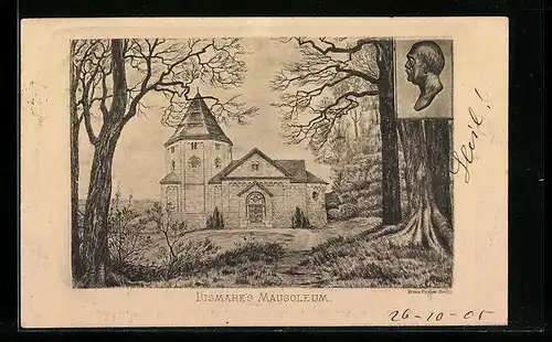 AK Friedrichsruh, Bismarcks Mausoleum