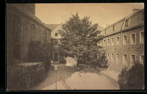 AK Siegburg, Benediktiner-Abtei Michaelsberg, Haupteingang