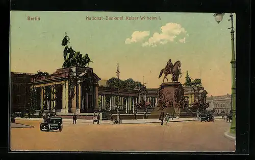 AK Berlin, National-Denkmal Kaiser Wilhelm I.