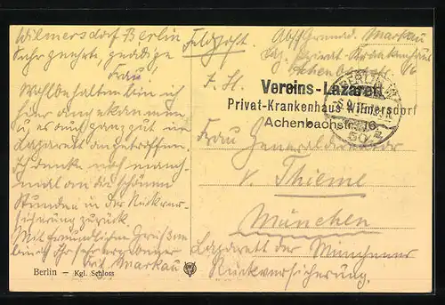 AK Berlin, Königliches Schloss