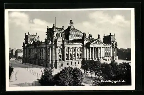 AK Berlin-Tiergarten, Reichstagsgebäude