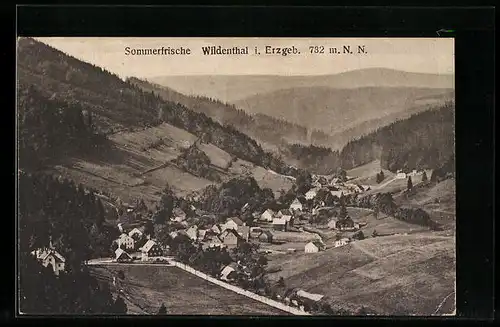 AK Wildenthal / Erzgeb., Gesamtansicht