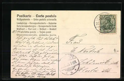 AK Berlin, Spaziergänger im Lustgarten