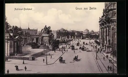 AK Berlin, National-Denkmal
