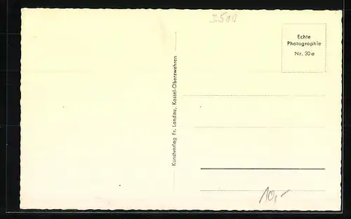 AK Hann. Münden, Ortsansicht aus der Vogelschau