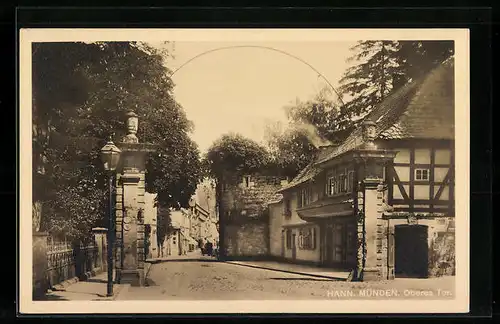 AK Hann. Münden, Oberes Tor