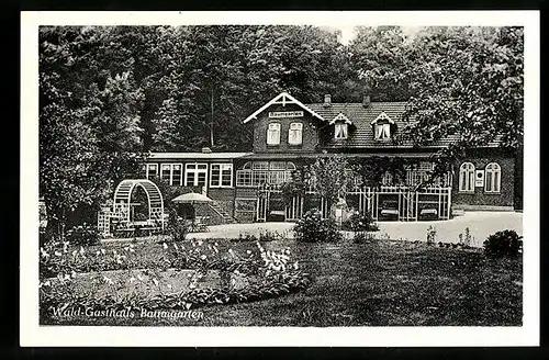 AK Bistensee, Waldgasthaus Baumgarten