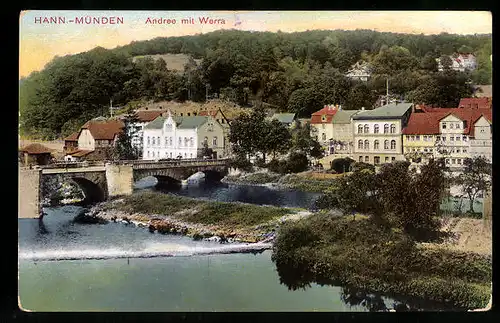 AK Hann. Münden, Andree mit Werra