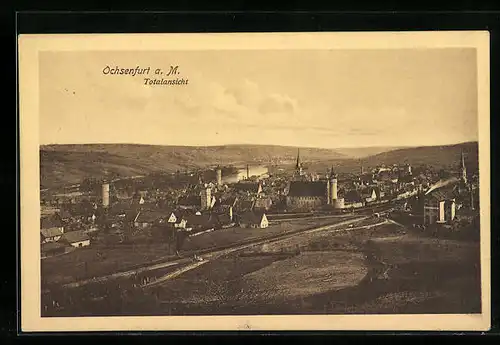 AK Ochsenfurt a. M., Totalansicht