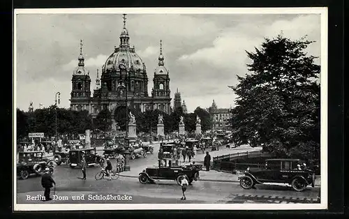 AK Berlin, Dom und Schlossbrücke