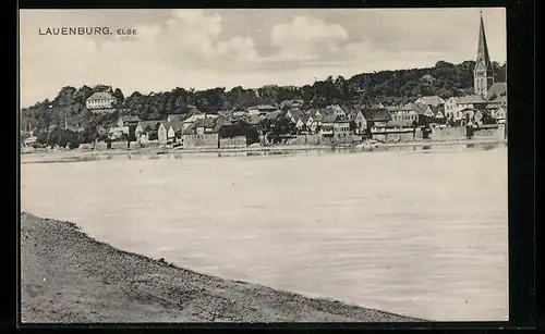 AK Lauenburg / Elbe, Panorama