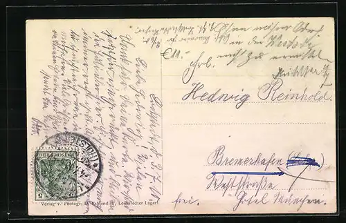 AK Hamburg-Lokstedt, Lockstedter Lager, Fahnenabbringen an der Wache