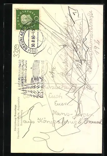 AK Braunlage / Harz, Gaststätte Königskrug