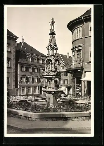 AK Rottweil a. N., Marktbrunnen