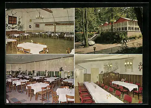 AK Büchen-Pötrau, Gaststätte Waldhalle am Steinautal