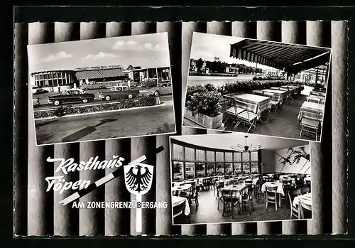 AK Rasthaus Töpen an der Shellstation am Zonengrenzübergang