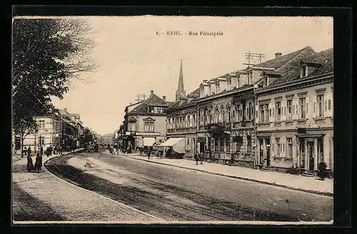 AK Kehl, Hauptstrasse, Rue Principale