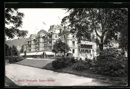 AK Baden-Baden, Hotel Stephanie