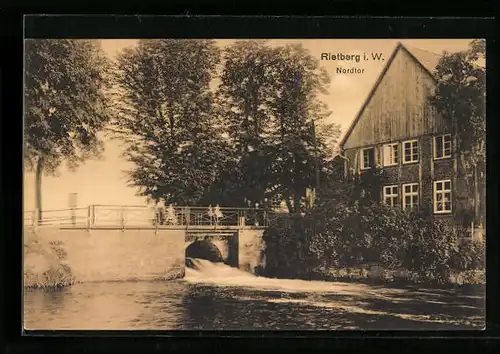 AK Rietberg i. W., am Nordtor