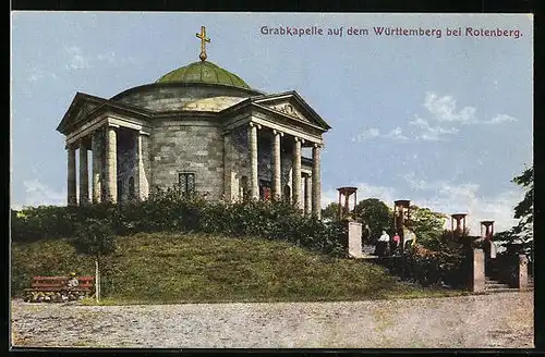 AK Rotenberg, Grabkapelle auf dem Württemberg