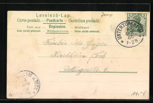 AK Rothenberg b. Stuttgart, Totalansicht