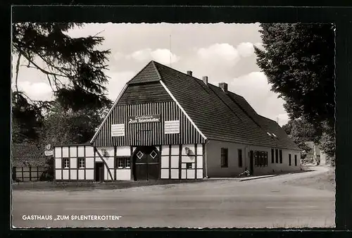 AK Elte b. Reine i. Westf., Gasthaus Zum Splenterkotten