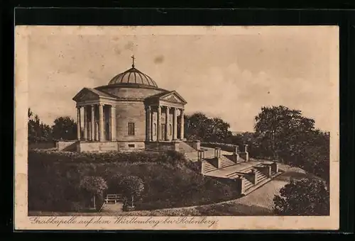 AK Rotenberg, Grabkapelle auf dem Württemberg