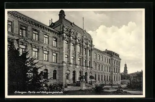 AK Erlangen, am Kollegiengebäude
